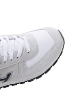 Hammer Jack Men's White Peru Suede Leather Sneaker | Derimod Hammer Jack Men's White Peru Suede Leather Sneaker | Derimod