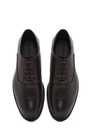 Men's Brown Laced Leather Classic Shoes | Derimod Men's Brown Laced Leather Classic Shoes | Derimod