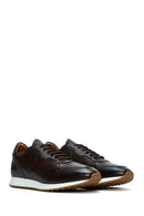 Men's Brown Leather Sneaker | Derimod Men's Brown Leather Sneaker | Derimod