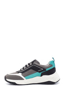 Men's Leather Stripe Detailed Sneaker | Derimod Men's Leather Stripe Detailed Sneaker | Derimod
