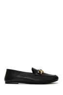 Kadın Deri Zincirli Loafer | Derimod Kadın Deri Zincirli Loafer | Derimod