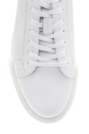 Men's White Leather Sneaker | Derimod Men's White Leather Sneaker | Derimod
