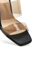 Women's Transparent Heeled Slippers | Derimod Women's Transparent Heeled Slippers | Derimod
