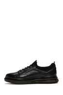 Erkek Siyah Deri Sneaker | Derimod Erkek Siyah Deri Sneaker | Derimod