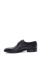 Men's Leather Pattern Detailed Classic Shoes | Derimod Men's Leather Pattern Detailed Classic Shoes | Derimod
