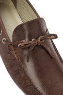 Erkek Kahverengi Deri Loafer | Derimod Erkek Kahverengi Deri Loafer | Derimod