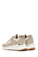 Women's Beige Thick Soled Sneaker | Derimod Women's Beige Thick Soled Sneaker | Derimod