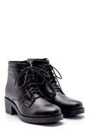 Women's Leather Lace-up Boots | Derimod Women's Leather Lace-up Boots | Derimod