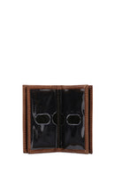 Men's Tan Leather Card Holder | Derimod Men's Tan Leather Card Holder | Derimod