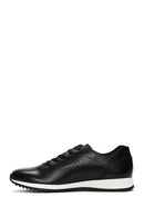 Men's Leather Printed Sneaker | Derimod Men's Leather Printed Sneaker | Derimod