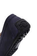 Erkek Lacivert Nubuk Deri Casual Loafer | Derimod Erkek Lacivert Nubuk Deri Casual Loafer | Derimod