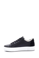 Women's Leather Zipper Detailed Sneaker | Derimod Women's Leather Zipper Detailed Sneaker | Derimod