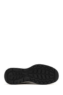 Erkek Gri Bağcıklı Nubuk Deri Sneaker | Derimod Erkek Gri Bağcıklı Nubuk Deri Sneaker | Derimod