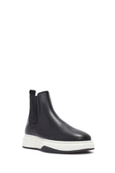 Male Black Leather Chelsea Boots | Derimod Male Black Leather Chelsea Boots | Derimod