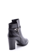 Women's Buckle Detailed Heeled Boots | Derimod Women's Buckle Detailed Heeled Boots | Derimod