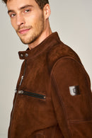 Dybala Men's Leather Jacket | Derimod Dybala Men's Leather Jacket | Derimod