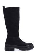 Women's Leather Suede Boots | Derimod Women's Leather Suede Boots | Derimod