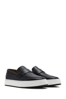 Erkek Siyah Deri Loafer | Derimod Erkek Siyah Deri Loafer | Derimod