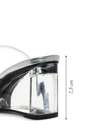 Women's Transparent Heeled Slippers | Derimod Women's Transparent Heeled Slippers | Derimod