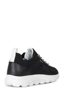 Geox Kadın Siyah Spherica Bağcıklı Kumaş Sneaker | Derimod Geox Kadın Siyah Spherica Bağcıklı Kumaş Sneaker | Derimod