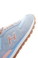 Hammer Jack Kadın Mavi Süet Deri Peru G Sneaker | Derimod Hammer Jack Kadın Mavi Süet Deri Peru G Sneaker | Derimod