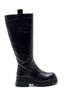 Women's Leather Zippered Boots | Derimod Women's Leather Zippered Boots | Derimod