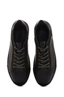 Erkek Yeşil Deri Sneaker | Derimod Erkek Yeşil Deri Sneaker | Derimod