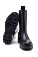 Women's Leather Long Chelsea Boots | Derimod Women's Leather Long Chelsea Boots | Derimod
