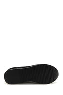 Kadın Siyah Taşlı Kalın Tabanlı Sneaker | Derimod Kadın Siyah Taşlı Kalın Tabanlı Sneaker | Derimod