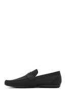 Erkek Siyah Deri Casual Loafer | Derimod Erkek Siyah Deri Casual Loafer | Derimod