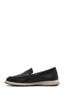 Kadın Siyah Deri Loafer | Derimod Kadın Siyah Deri Loafer | Derimod