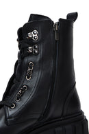 Women's Black Leather Boots | Derimod Women's Black Leather Boots | Derimod