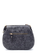 Women's Nubuck Strap Detailed Crossbody Bag | Derimod Women's Nubuck Strap Detailed Crossbody Bag | Derimod