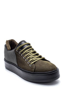 Erkek Deri Nubuk Sneaker | Derimod Erkek Deri Nubuk Sneaker | Derimod