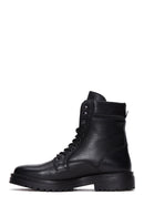 Men's Black Leather Casual Boots | Derimod Men's Black Leather Casual Boots | Derimod