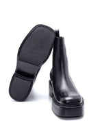 Women's Leather Thick Soled Chelsea Boots | Derimod Women's Leather Thick Soled Chelsea Boots | Derimod