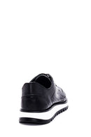 Men's Leather Perforated Sneaker | Derimod Men's Leather Perforated Sneaker | Derimod