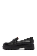 Derimod Gritti Kadın Siyah Deri Maskülen Loafer | Derimod Derimod Gritti Kadın Siyah Deri Maskülen Loafer | Derimod