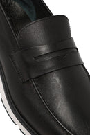 Men's Black Leather Casual Loafer | Derimod Men's Black Leather Casual Loafer | Derimod