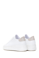Kadın Beyaz Bağcıklı Sneaker | Derimod Kadın Beyaz Bağcıklı Sneaker | Derimod