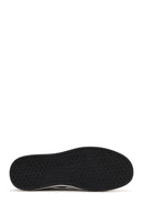 Erkek Siyah Bağcıklı Deri Sneaker | Derimod Erkek Siyah Bağcıklı Deri Sneaker | Derimod
