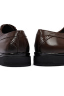 Men's Brown Lace Up Leather Casual Shoes | Derimod Men's Brown Lace Up Leather Casual Shoes | Derimod
