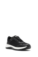 Erkek Siyah Bağcıklı Kalın Tabanlı Sneaker | Derimod Erkek Siyah Bağcıklı Kalın Tabanlı Sneaker | Derimod
