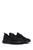 Women's Black Fabric Sneaker | Derimod Women's Black Fabric Sneaker | Derimod