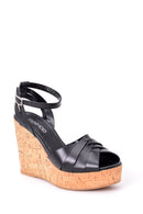 Women's Wedge Heel Sandals | Derimod Women's Wedge Heel Sandals | Derimod