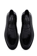 Men's Black Leather Casual Loafer | Derimod Men's Black Leather Casual Loafer | Derimod