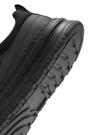 Erkek Siyah Bağcıklı Kalın Tabanlı Sneaker | Derimod Erkek Siyah Bağcıklı Kalın Tabanlı Sneaker | Derimod