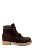 Men's Darkwood Nubuck Boots | Derimod Men's Darkwood Nubuck Boots | Derimod