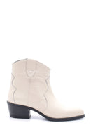Women's Leather Cowboy Boots | Derimod Women's Leather Cowboy Boots | Derimod