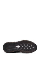 Erkek Siyah Bağcıklı Deri Sneaker | Derimod Erkek Siyah Bağcıklı Deri Sneaker | Derimod